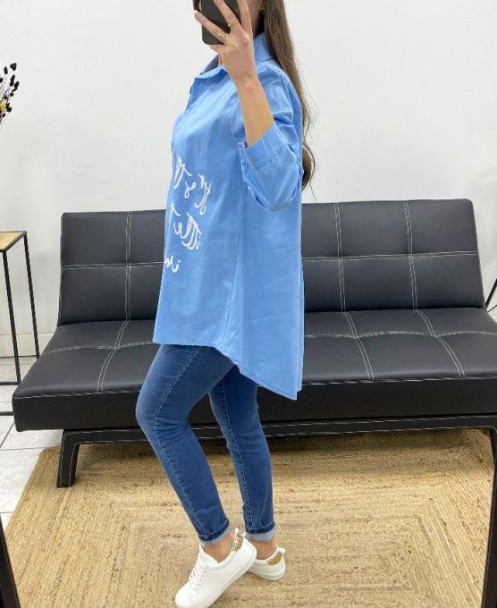 Chemise oversize Modèle Ina